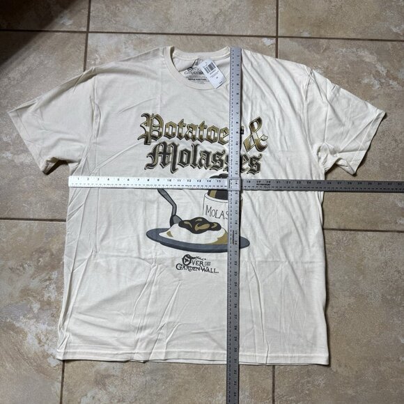 Over The Garden Wall Potatoes & Molasses T-Shirt 2XL New With Tags - Picture 3 of 6